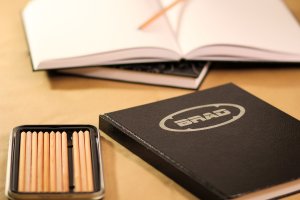 Personalized 8.5"x11" Hardbound SketchBook