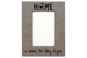 4"x6" Leatherette Photo Frame